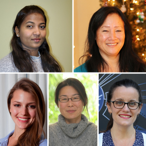 DR Sakthi Moorthy, Dr Pauline Wang, Julia Gauberg, Prof Keiko Yoshioka, Monica Mc Sheim collage